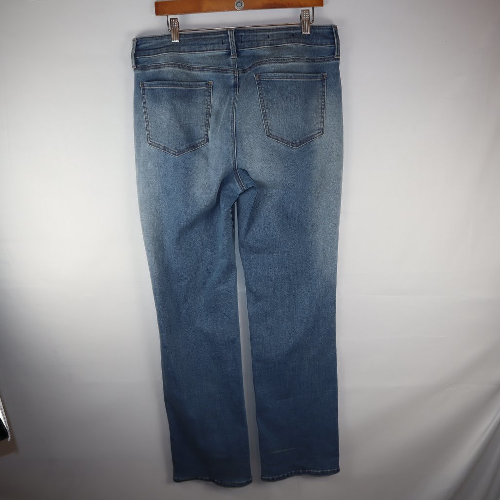 NYDJ Marilyn Straight Blue Medium Wash Jeans Women's Size 10 and 12 - Picture 14 of 16